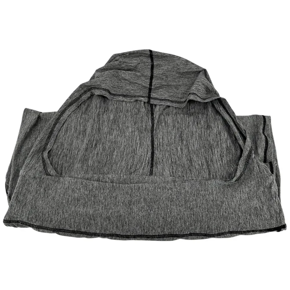 Hug Sleep Hooded Sleep Pod Swaddle Wearable Blanket Hug Hood Graphite Gray XL